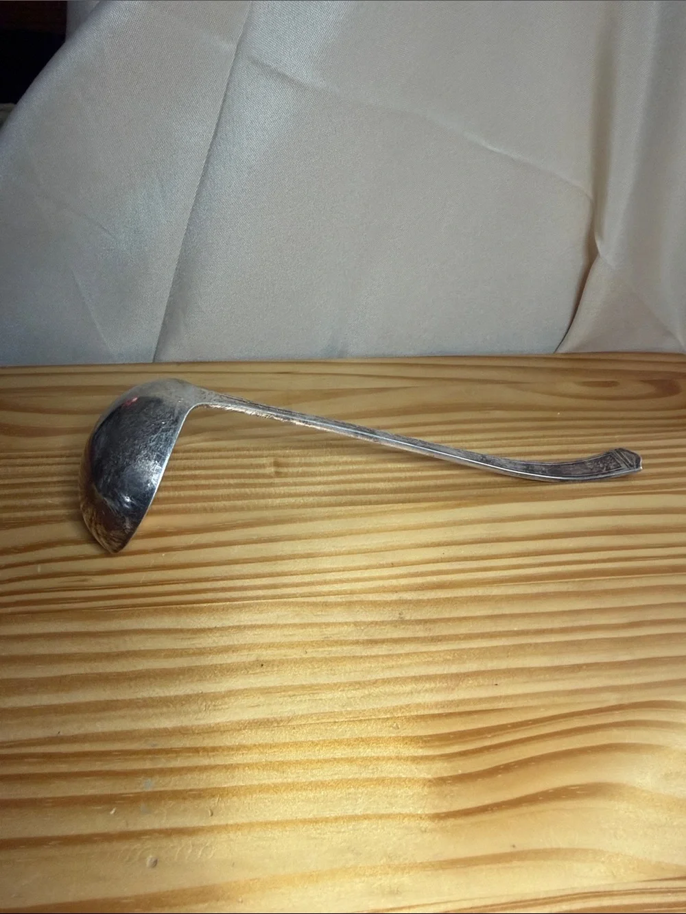 Vintage 1930 1847 Rogers Bros Silhouette Silverplate Gravy Ladle